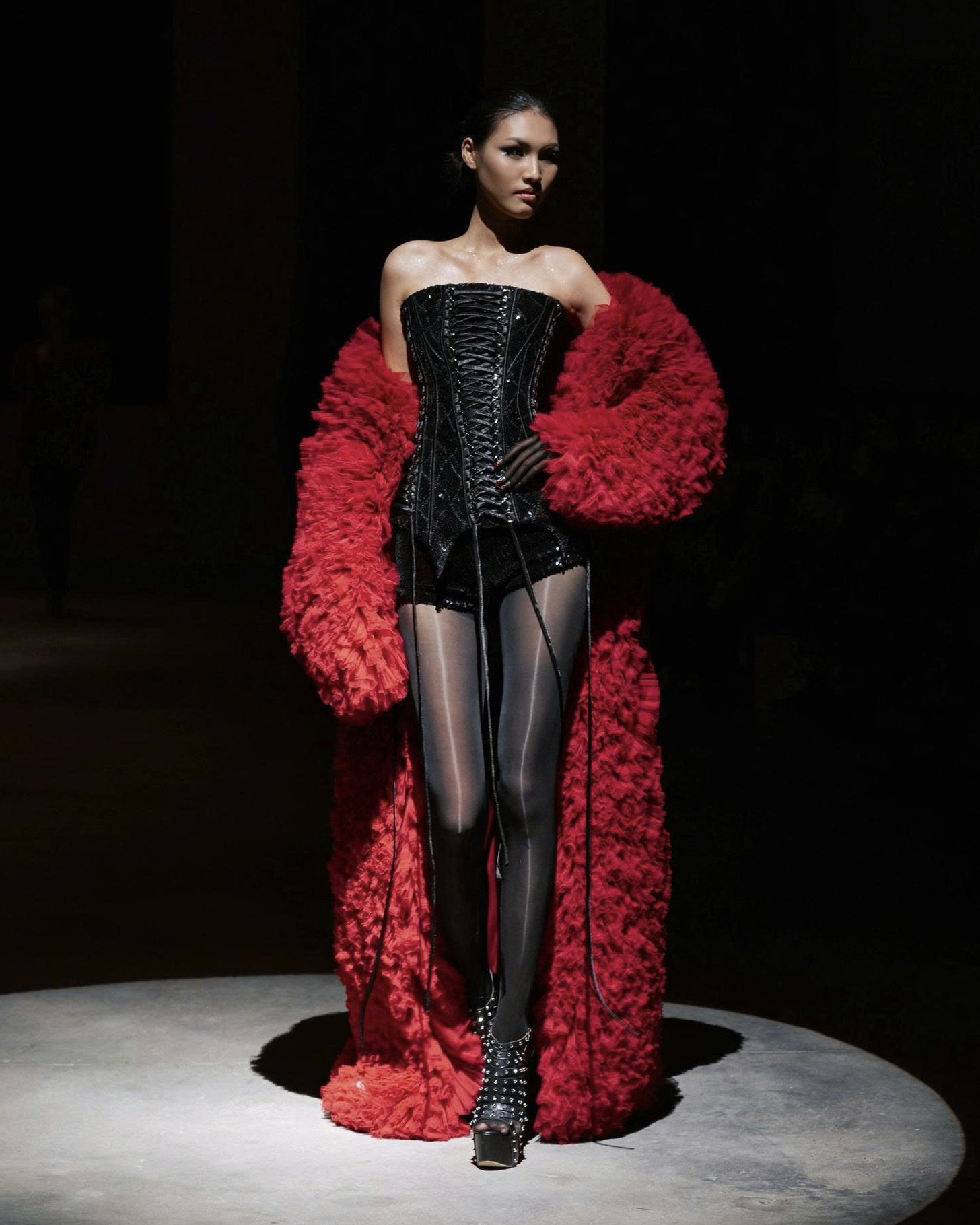 CRIMSON REVERIE COAT